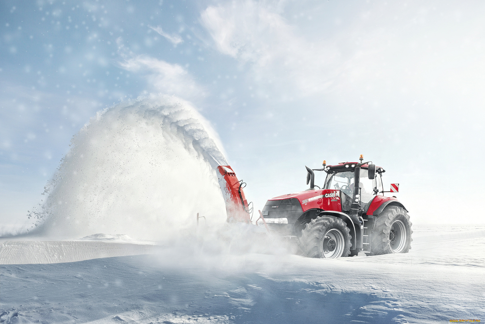 New Holland снегоочиститель